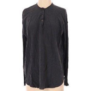 NEW Chaser Long Sleeve Gray Blouse Medium